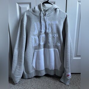 Men’s Nike Just Do It Hoodie size Large